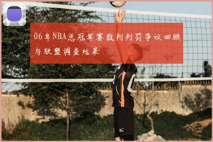 06年NBA总冠军赛裁判判罚争议回顾与联盟调查结果